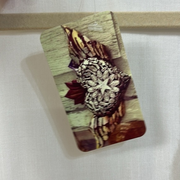 NWT White with Navy Details Kimono - Haptics - Picture 4 of 6